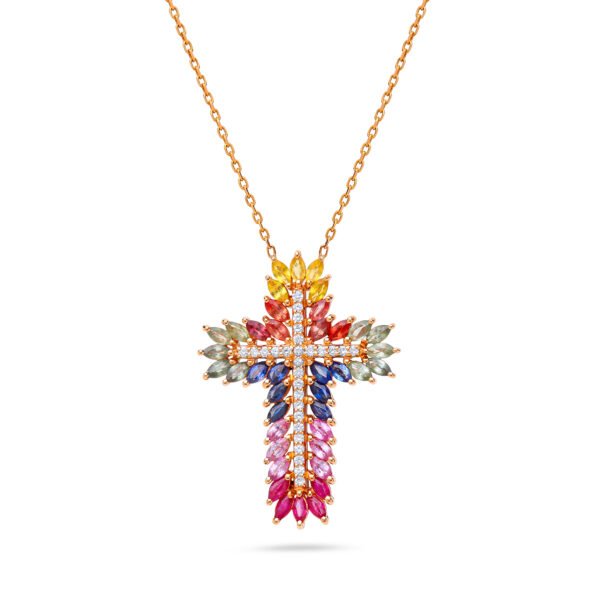 Radiant Faith Cross Necklace