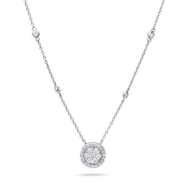 Round Diamonds Necklace